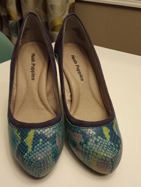 Snakeskin Heels
